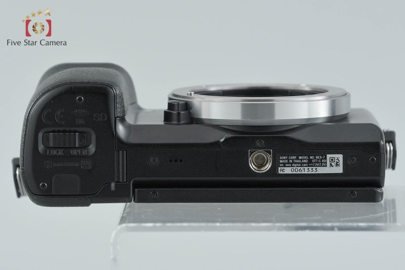 Sony Alpha α NEX-7 Black 24.3 MP Digital Camera Body [Multiple Languages]
