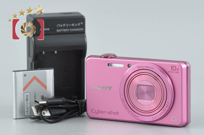 Sony Cyber-Shot DSC-WX220 Pink 18.2 MP Digital Camera [Multiple Languages]