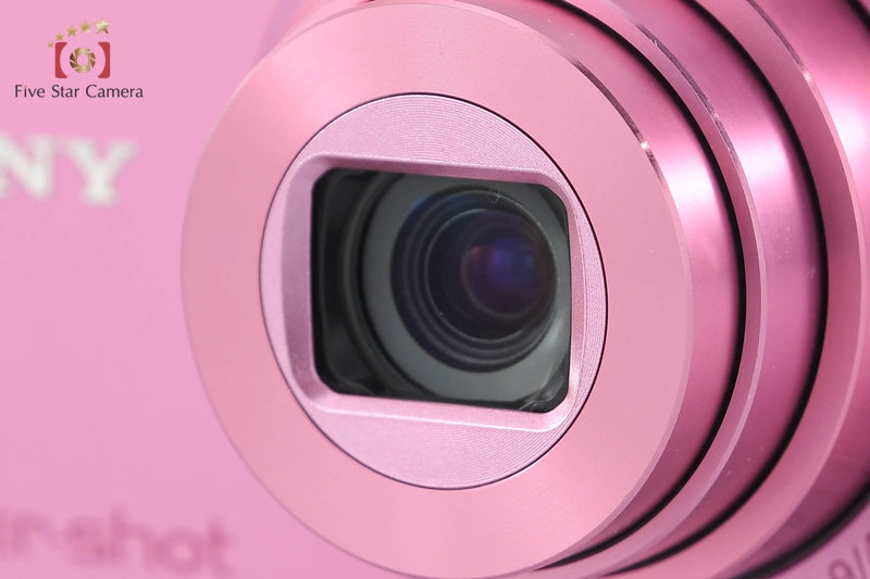Sony Cyber-Shot DSC-WX220 Pink 18.2 MP Digital Camera [Multiple Languages]