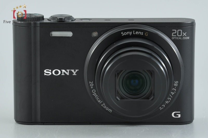 SONY Cyber-shot DSC-WX300 Black 18.2 MP Digital Camera [Multiple Languages]