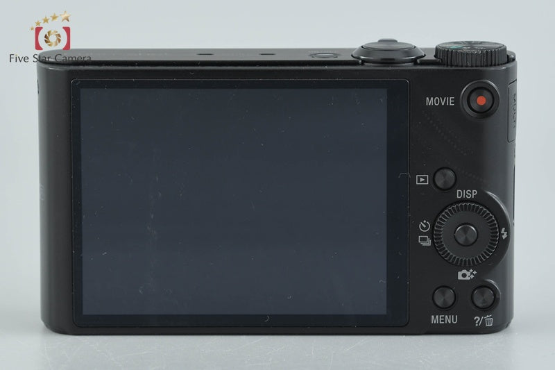 SONY Cyber-shot DSC-WX300 Black 18.2 MP Digital Camera [Multiple Languages]