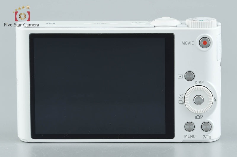 Sony Cyber-Shot DSC-WX350 White 18.2 MP Digital Camera [Multiple Languages]