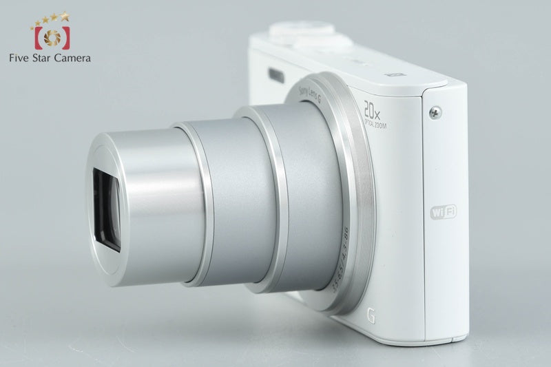 Sony Cyber-Shot DSC-WX350 White 18.2 MP Digital Camera [Multiple Languages]