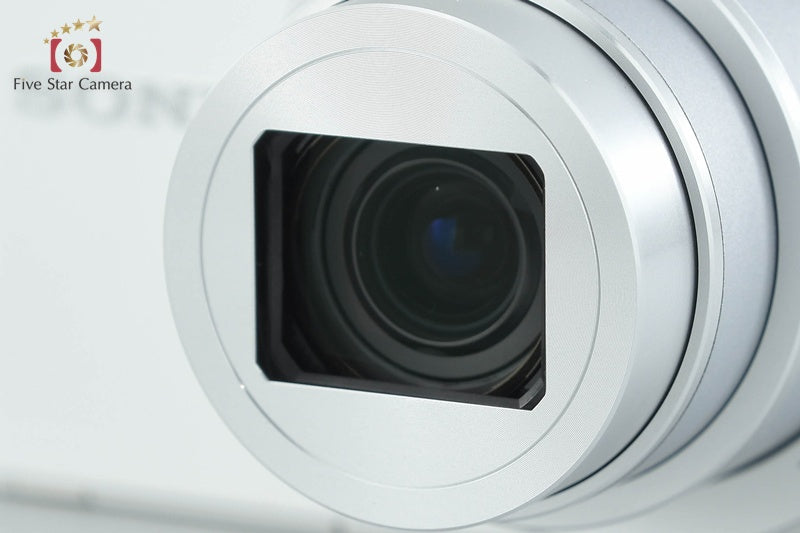 Sony Cyber-Shot DSC-WX350 White 18.2 MP Digital Camera [Multiple Languages]