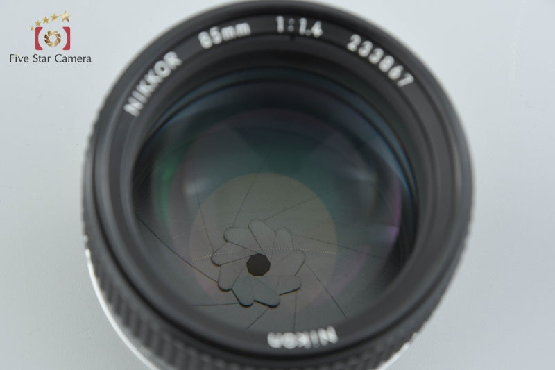 Nikon Ai-S NIKKOR 85mm f/1.4