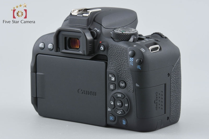 "Count 5,402" Canon EOS Kiss X9i / Rebel T7i / 800D 24.2 MP 18-55 55-250 Lens