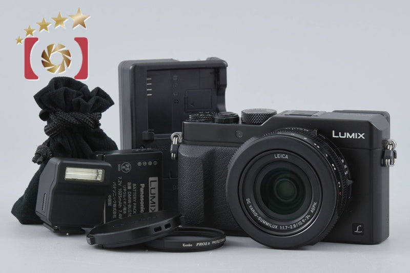 Panasonic LUMIX DMC-LX100 Black 12.8 MP Digital Camera [Japanese Language Only]