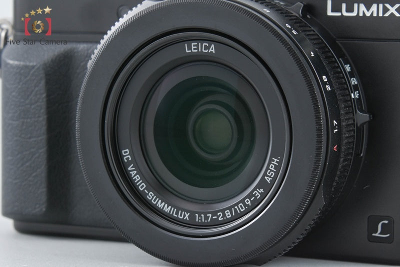 Panasonic LUMIX DMC-LX100 Black 12.8 MP Digital Camera [Japanese Language Only]