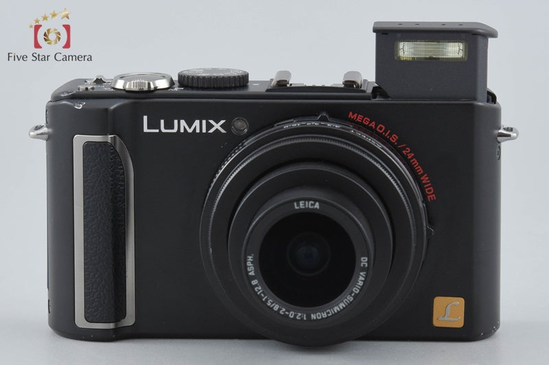 Panasonic LUMIX DMC-LX3 Black 10.1 MP Digital Camera [Japanese Language Only]