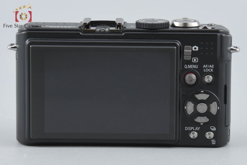 Panasonic LUMIX DMC-LX3 Black 10.1 MP Digital Camera [Japanese Language Only]