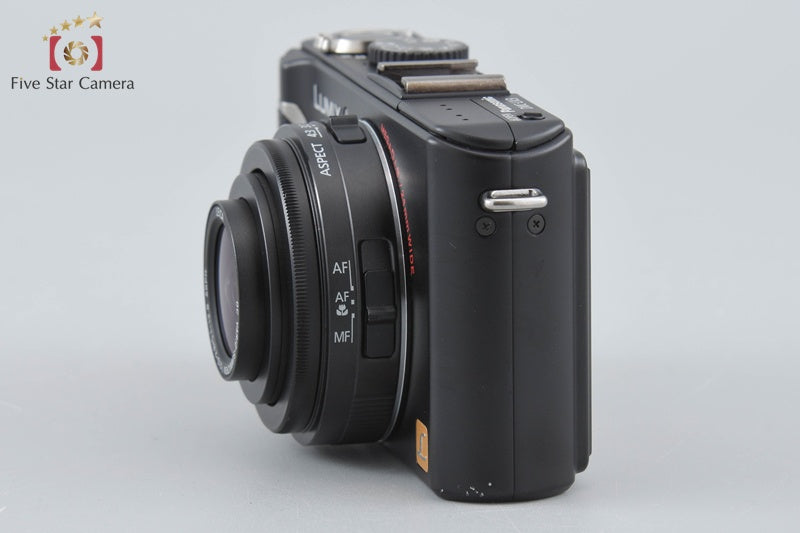 Panasonic LUMIX DMC-LX3 Black 10.1 MP Digital Camera [Japanese Language Only]