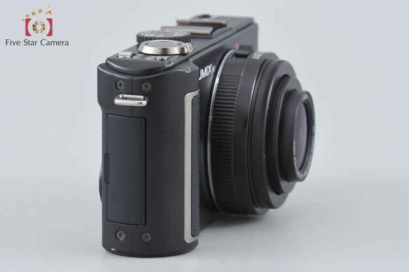 Panasonic LUMIX DMC-LX3 Black 10.1 MP Digital Camera [Japanese Language Only]