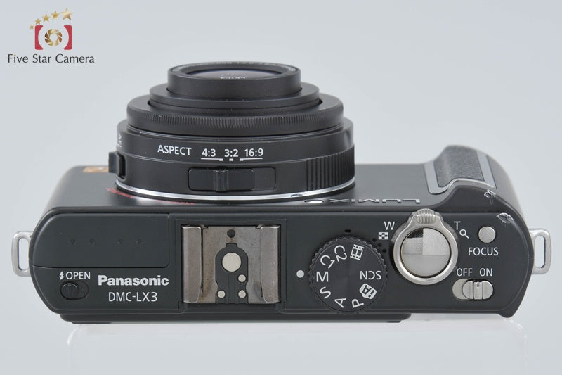 Panasonic LUMIX DMC-LX3 Black 10.1 MP Digital Camera [Japanese Language Only]