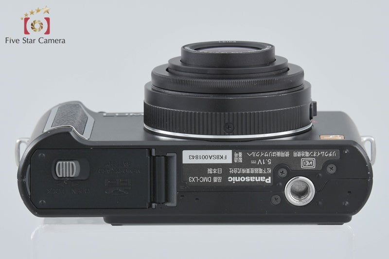 Panasonic LUMIX DMC-LX3 Black 10.1 MP Digital Camera [Japanese Language Only]