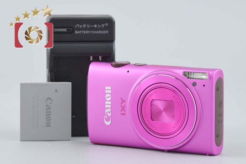 Canon IXY 610F Pink 12.1 MP Digital Camera