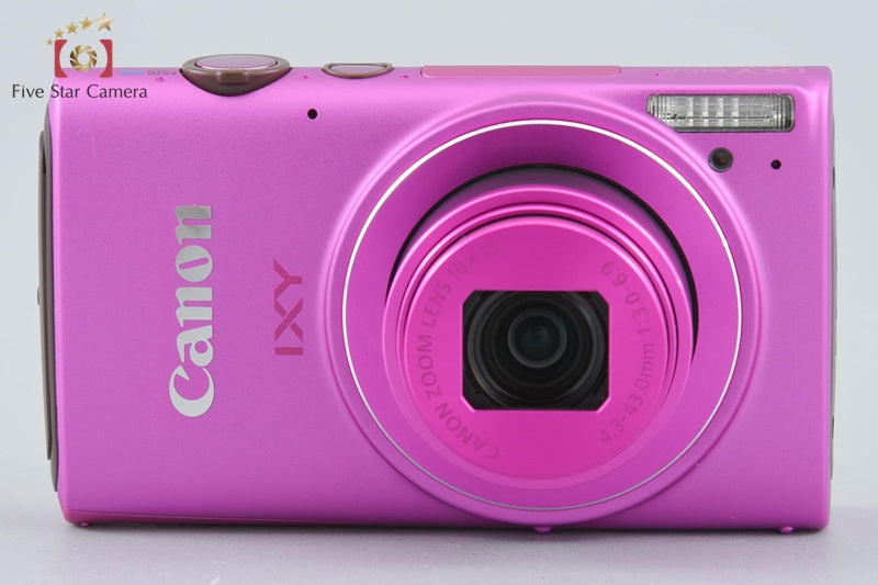 Canon IXY 610F Pink 12.1 MP Digital Camera