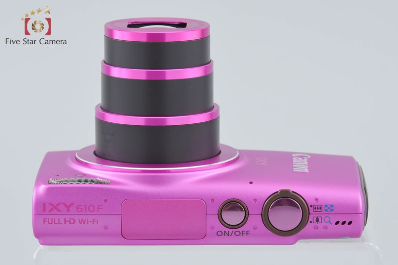Canon IXY 610F Pink 12.1 MP Digital Camera
