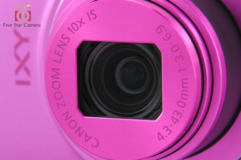 Canon IXY 610F Pink 12.1 MP Digital Camera