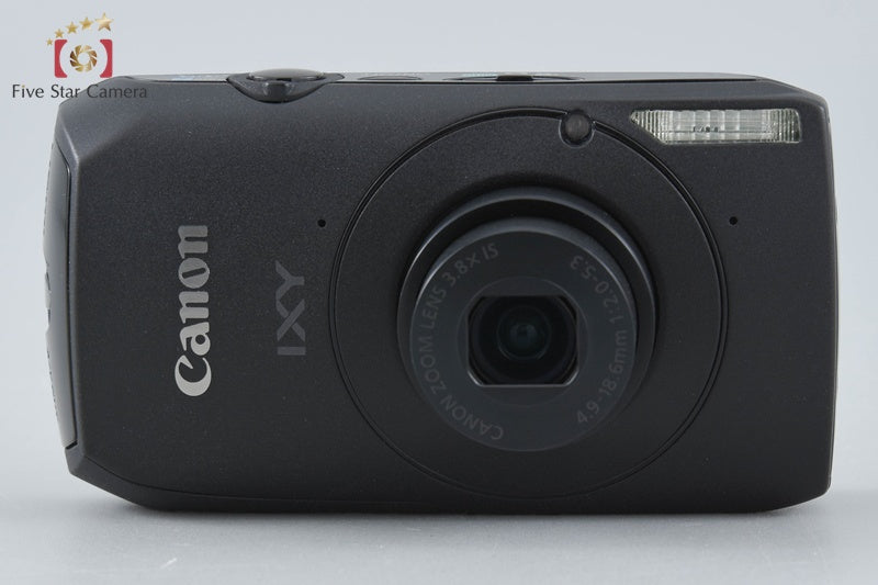 Canon IXY 30S Black 10.0 MP Digital Camera w/ Box