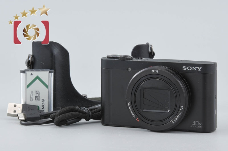 SONY Cyber-shot DSC-WX500 Black 18.2 MP Digital Camera [Multiple Languages]