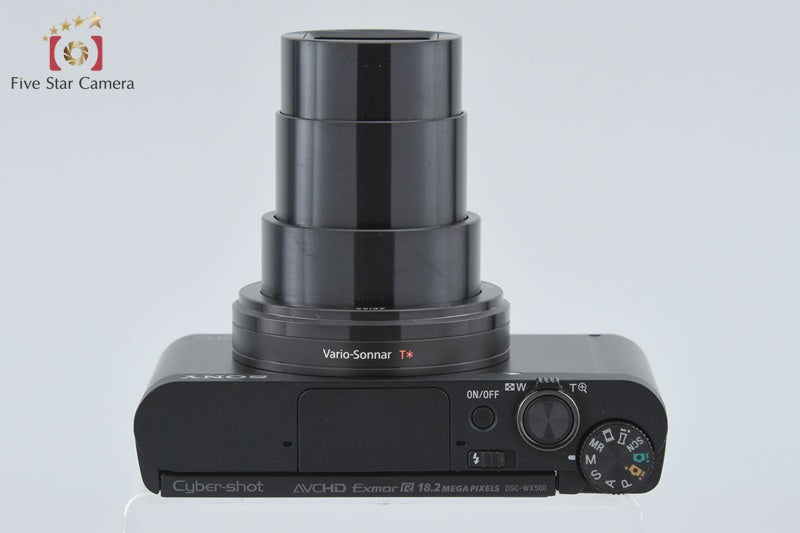 SONY Cyber-shot DSC-WX500 Black 18.2 MP Digital Camera [Multiple Languages]