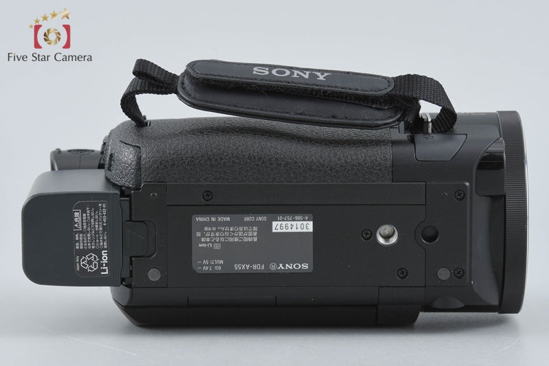 SONY Handycam FDR-AX55 4K Digital Camcorder [Multiple Languages]