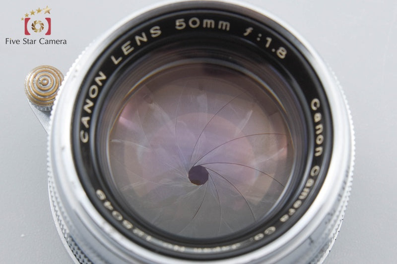 Canon 50mm f/1.8 L39 LTM Leica Thread Mount Lens