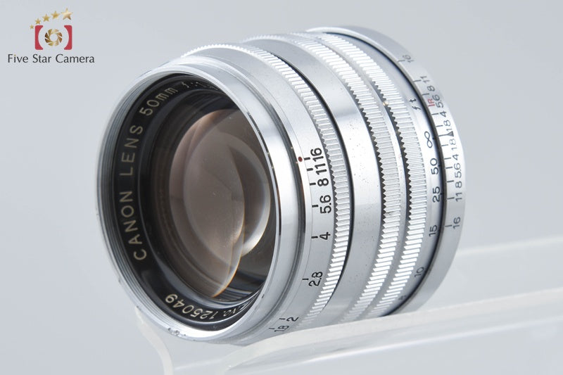 Canon 50mm f/1.8 L39 LTM Leica Thread Mount Lens