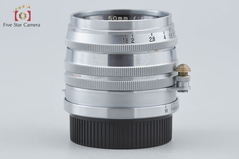 Canon 50mm f/1.8 L39 LTM Leica Thread Mount Lens