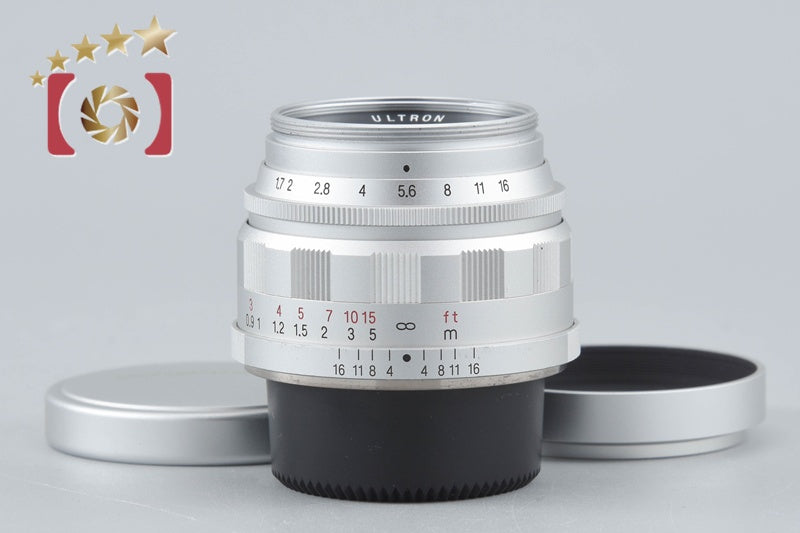 Voigtlander ULTRON 35mm f/1.7 Aspherical Silver L39 LTM Leica Thread Mount