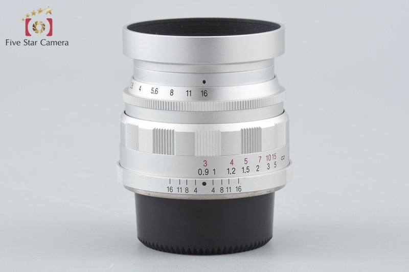 Voigtlander ULTRON 35mm f/1.7 Aspherical Silver L39 LTM Leica Thread Mount
