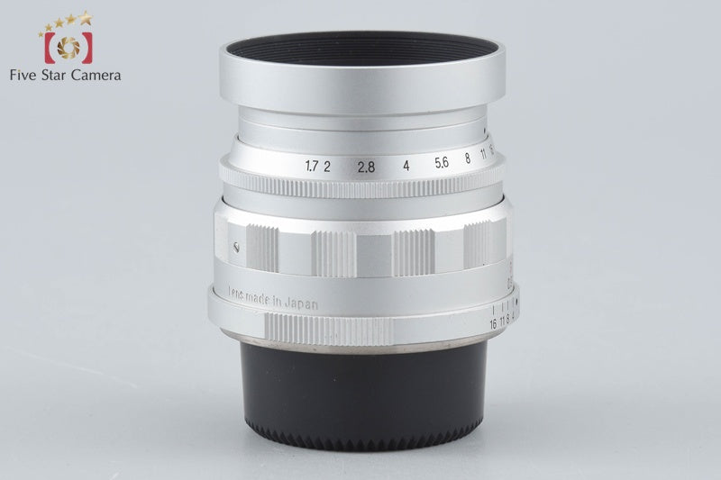 Voigtlander ULTRON 35mm f/1.7 Aspherical Silver L39 LTM Leica Thread Mount