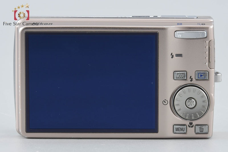 Nikon COOLPIX S600 Pink Gold 10.0 MP Digital Camera