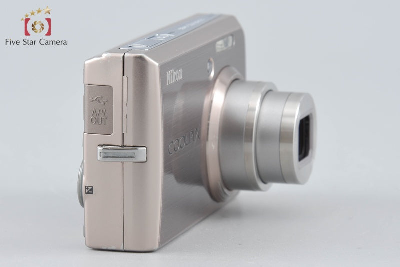 Nikon COOLPIX S600 Pink Gold 10.0 MP Digital Camera