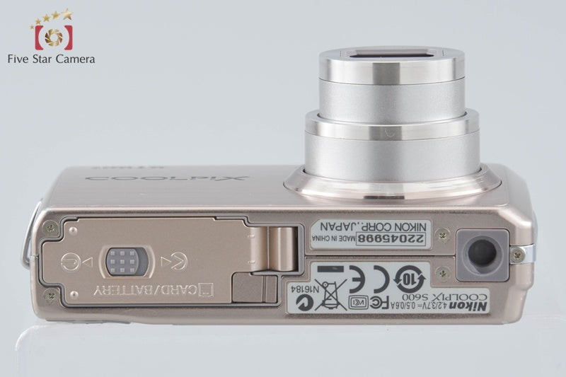 Nikon COOLPIX S600 Pink Gold 10.0 MP Digital Camera
