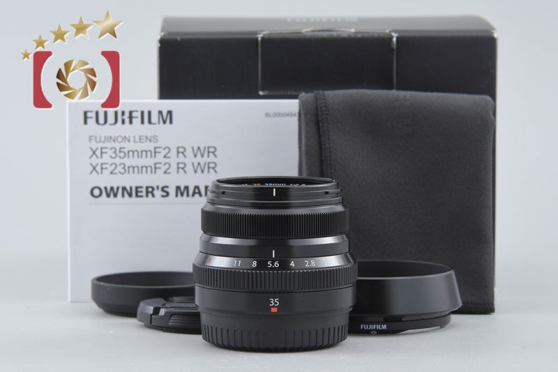 Fujifilm XF 35mm f/2 R WR Aspherical Black w/ Box
