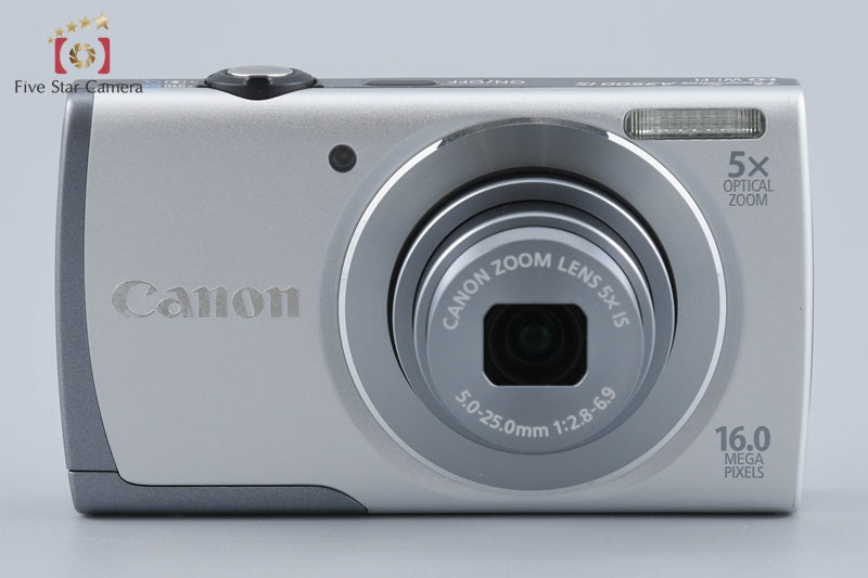 Canon PowerShot A3500 IS Silver 16.0 MP Digital Camera