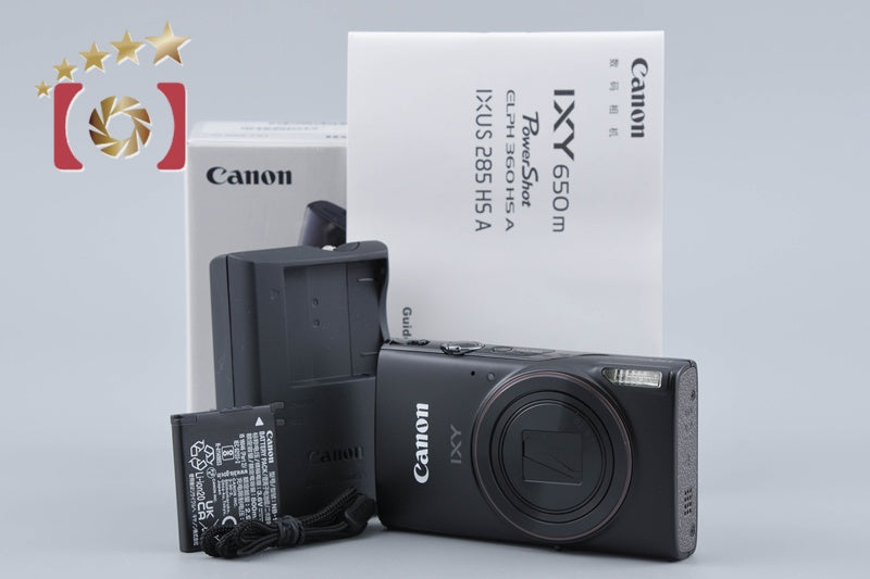 Canon IXY 650 m Black 20.2 MP Digital Camera w/ Box