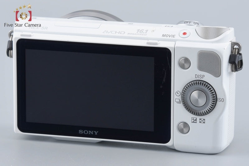 "Count 3,626" Sony α NEX-5R White 16.1 MP 16-50 Lens [Japanese Language Only]