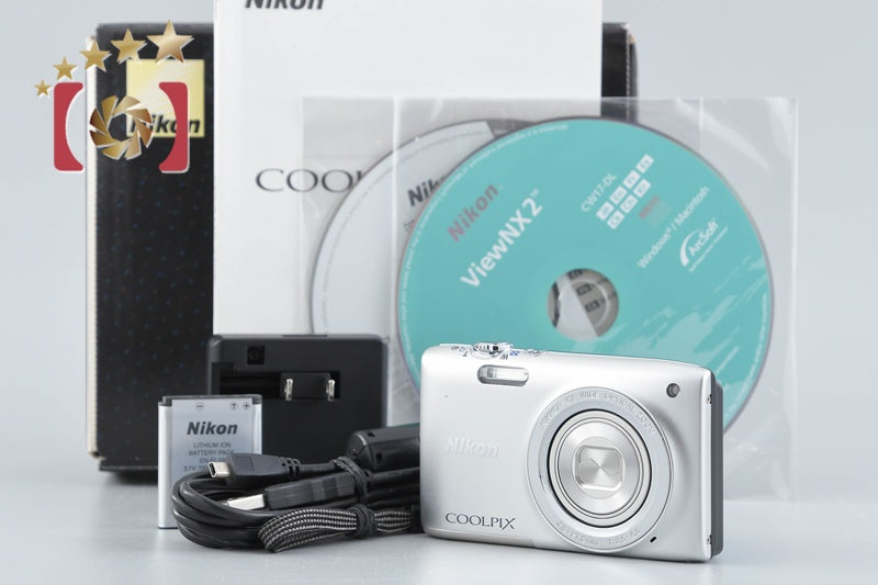 Nikon COOLPIX S2700 Silver 16.0 MP Digital Camera w/ Box