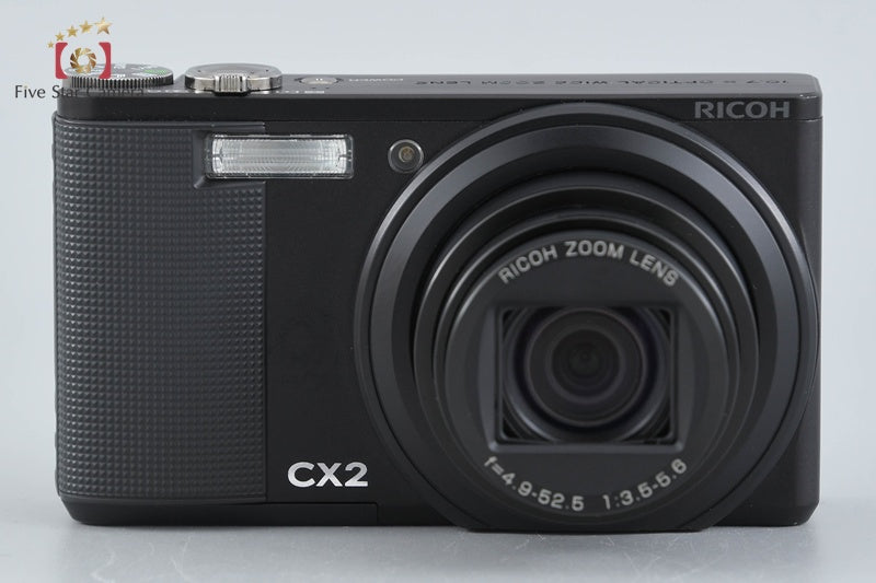"Shutter count 1,164" Ricoh CX2 Black 9.3 MP Digital Camera w/ Box