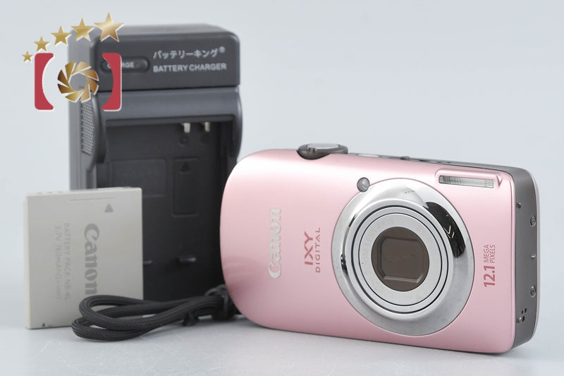 Canon IXY Digital 510 IS Pink 12.1 MP Digital Camera