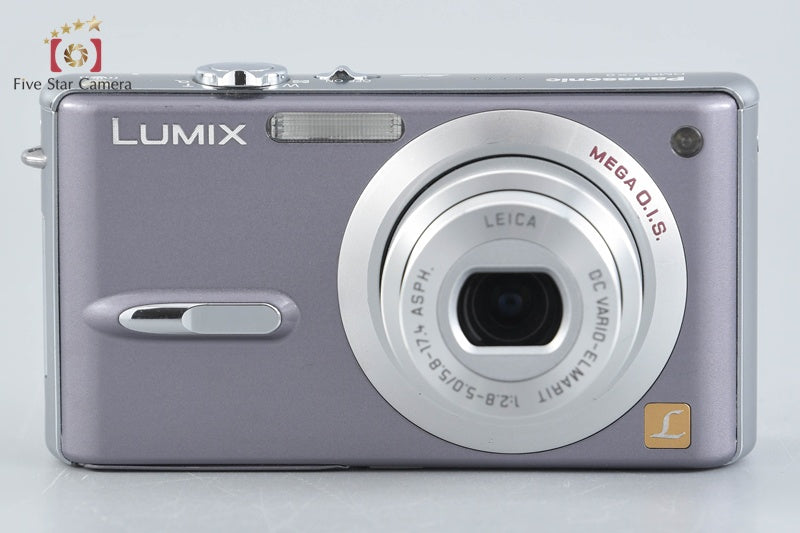 Panasonic LUMIX DMC-FX9 Mauve Gray 6.0 MP Digital Camera