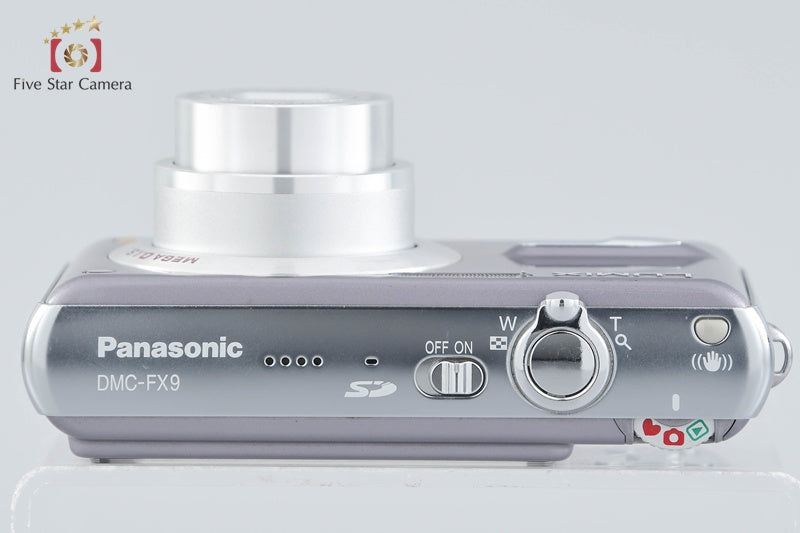 Panasonic LUMIX DMC-FX9 Mauve Gray 6.0 MP Digital Camera
