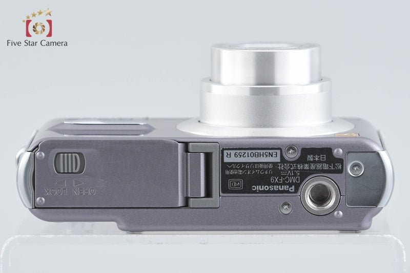 Panasonic LUMIX DMC-FX9 Mauve Gray 6.0 MP Digital Camera