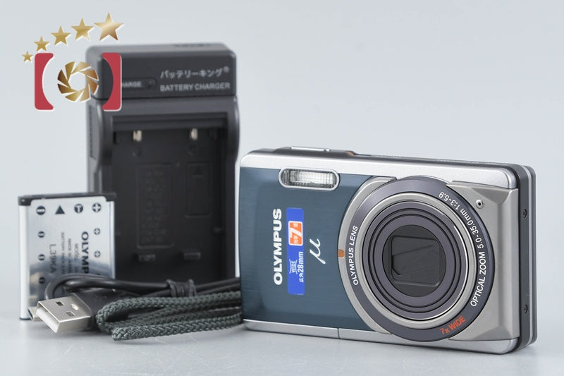Olympus μ-7020 Dark Gray 12.0 MP Digital Camera