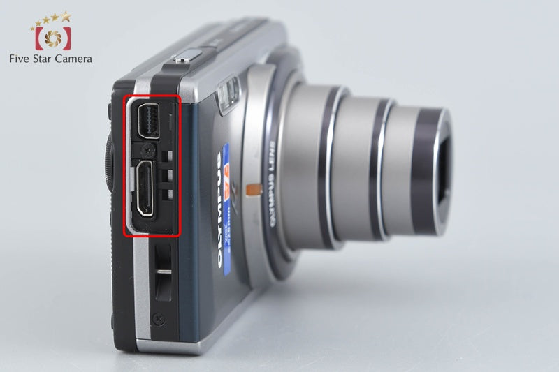 Olympus μ-7020 Dark Gray 12.0 MP Digital Camera