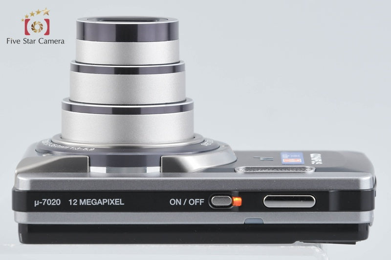 Olympus μ-7020 Dark Gray 12.0 MP Digital Camera
