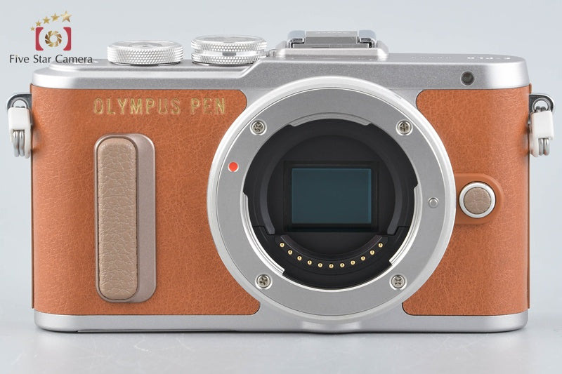 "Shutter count 269" Olympus PEN E-PL8 Brown 16.1 MP Digital Camera 14-42 Lens