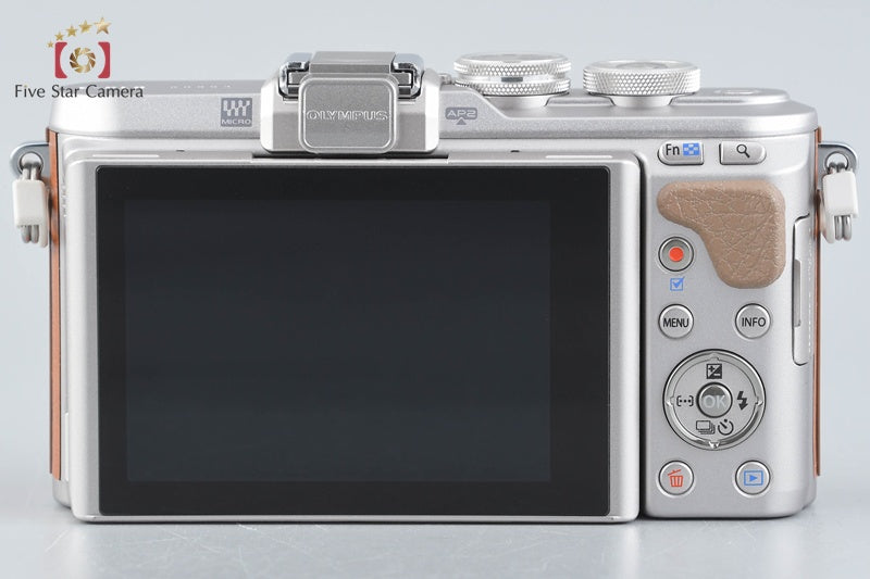 "Shutter count 269" Olympus PEN E-PL8 Brown 16.1 MP Digital Camera 14-42 Lens